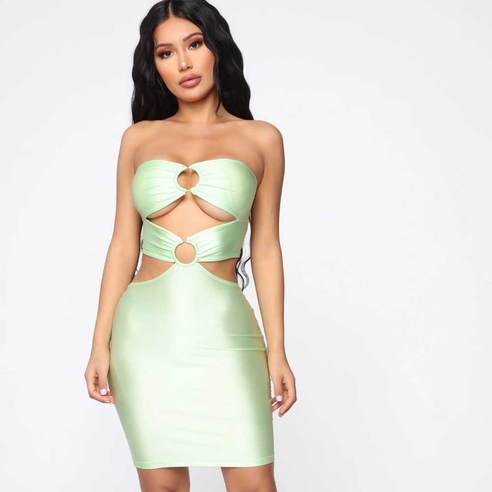 Fashion nova cut out dress